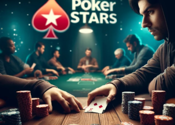 una-persona-jugando-en-un-torneo-de-póker-en-pokerstars