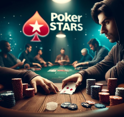 una-persona-jugando-en-un-torneo-de-póker-en-pokerstars