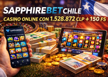 Sapphirebet Chile: casino online con 1.528.872 CLP + 150 FS